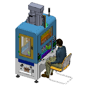 单工半导体位叠层机 Semiconductor laminate  machine