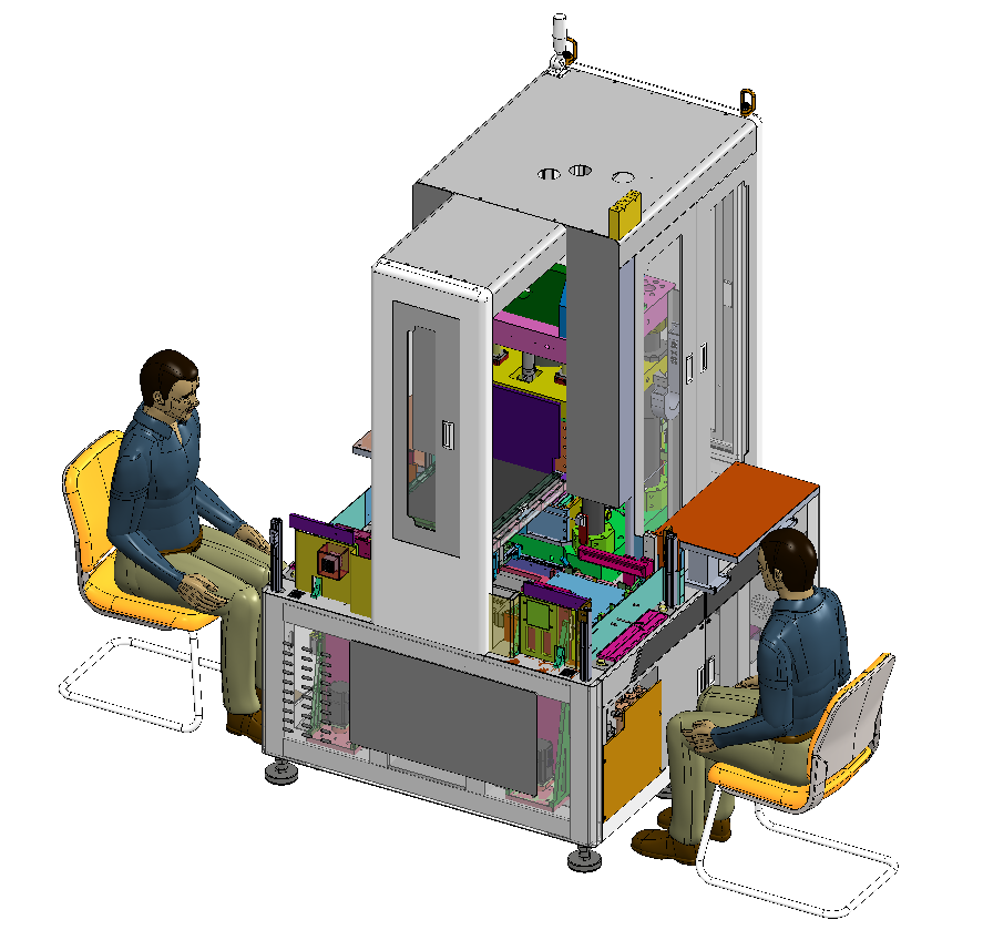 双工位半导体叠层机 Semiconductor laminate  machine